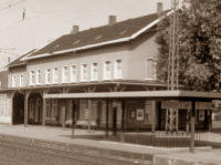 Bahnhof um 1980